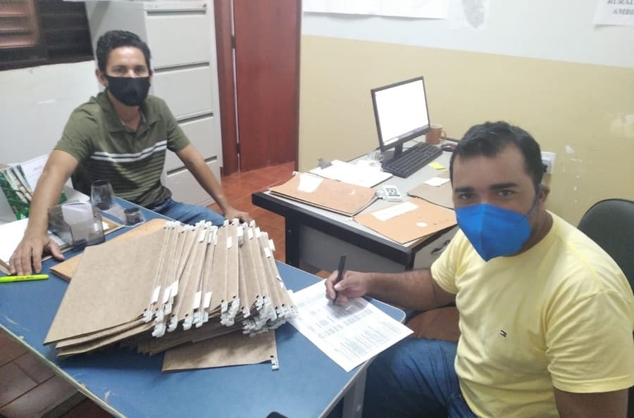 Prefeitura faz atualização de cadastro dos feirantes do município