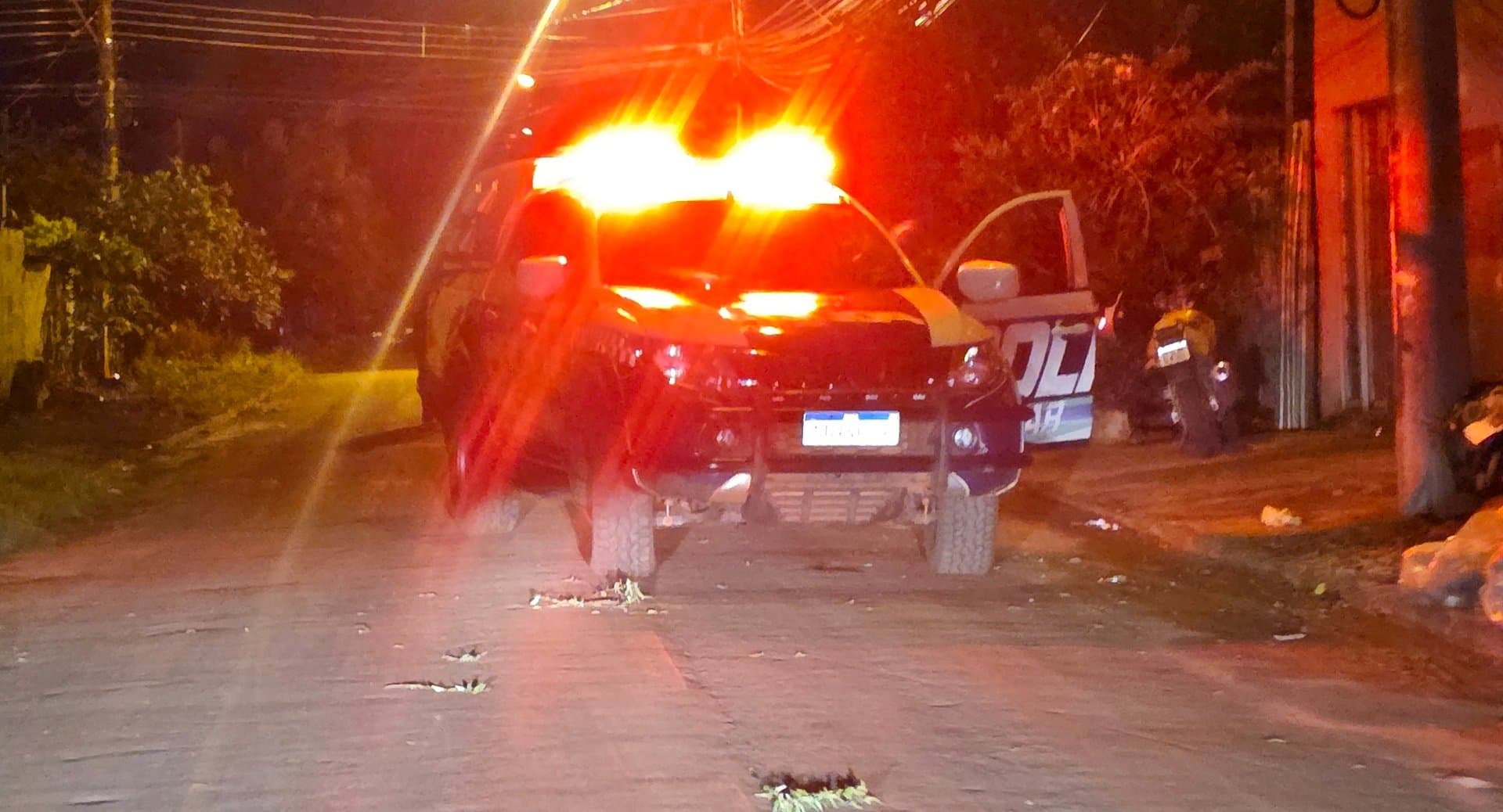 Homem agride companheira, é esfaqueado e acaba preso pela Polícia Militar em Sidrolândia