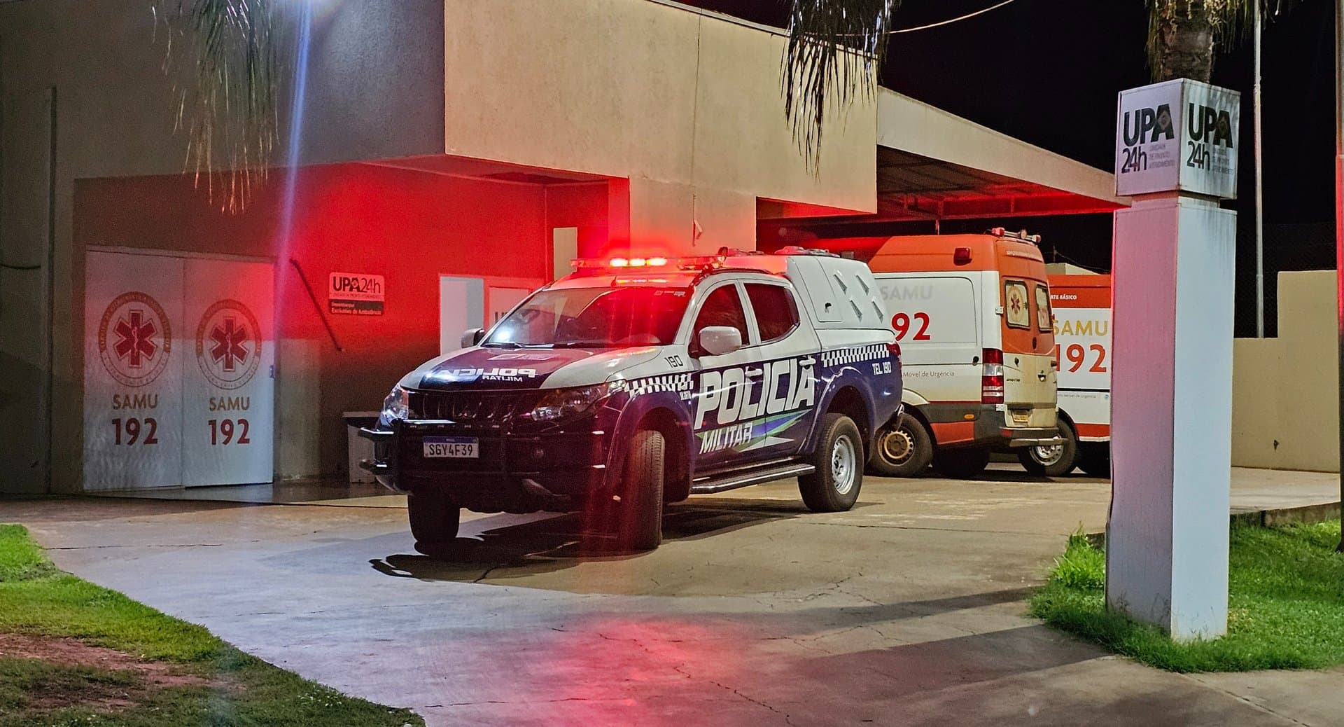 Em Sidrolândia, homem de 41 anos agride o próprio pai, ameaça moradores na rua, apanha e acaba preso