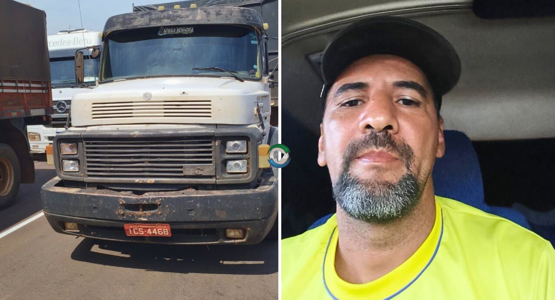 Familiares e amigos pedem ajuda para encontrar caminhoneiro suspeito de matar sogro em Sidrolândia