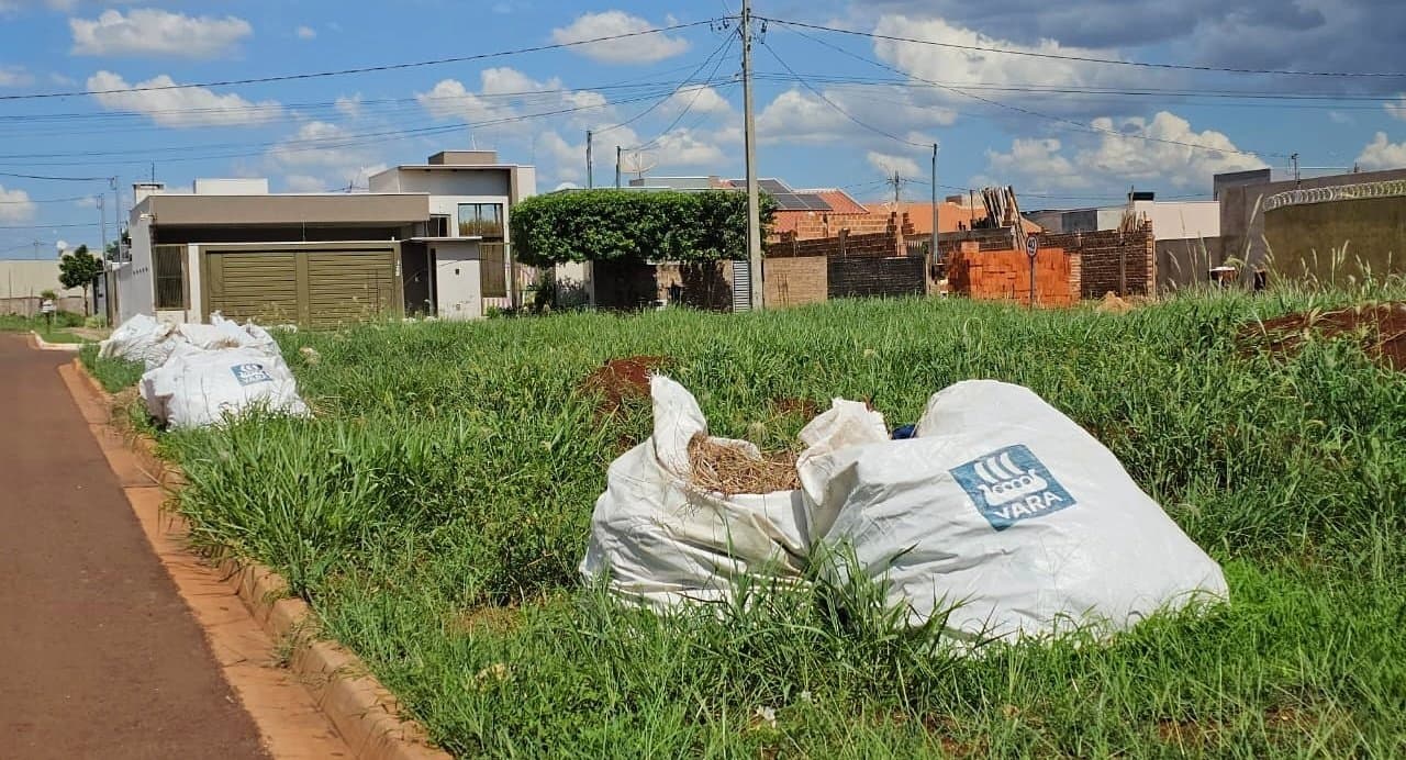 Morhena inicia nova etapa da coleta de bags em Sidrolândia com calendário semanal por bairros