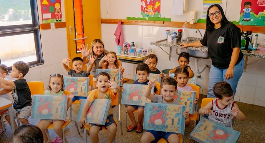 Sidrolândia fortalece Educação Infantil com novo material didático para o Maternal II