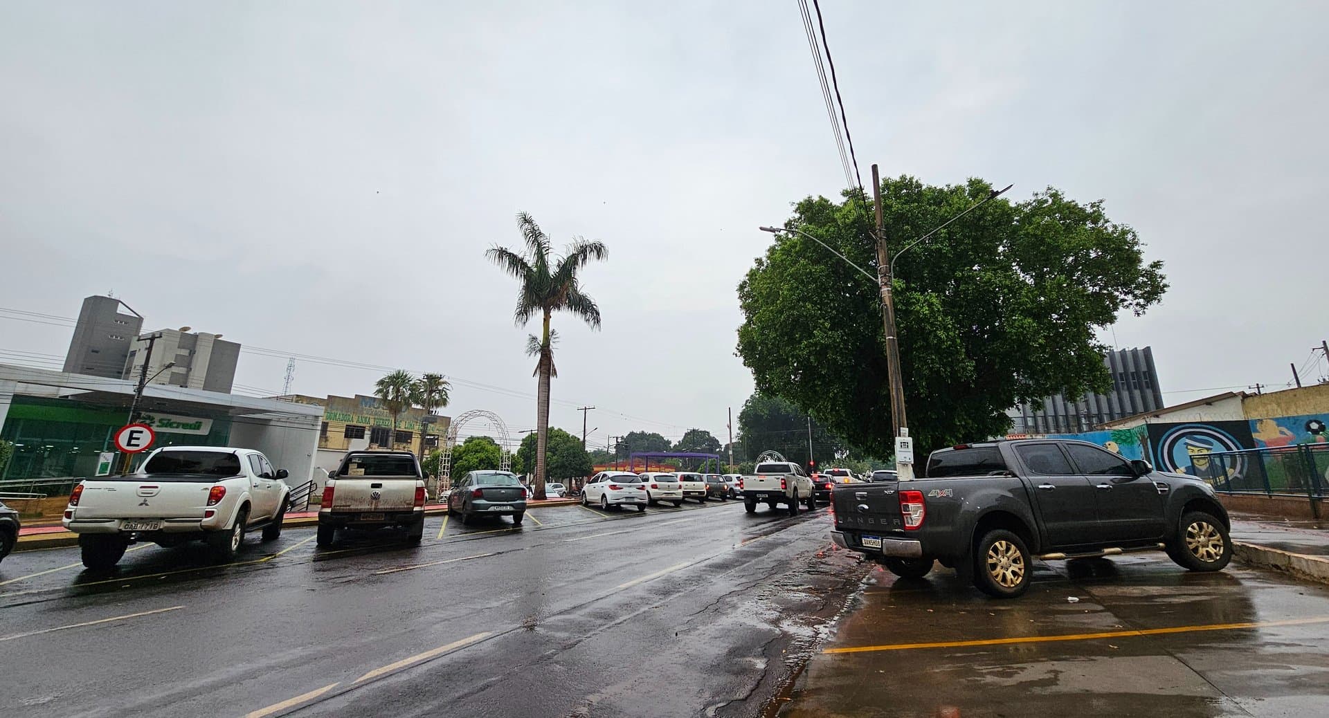 Maracaju lidera ranking de chuva em MS com quase 100 mm em 12 horas