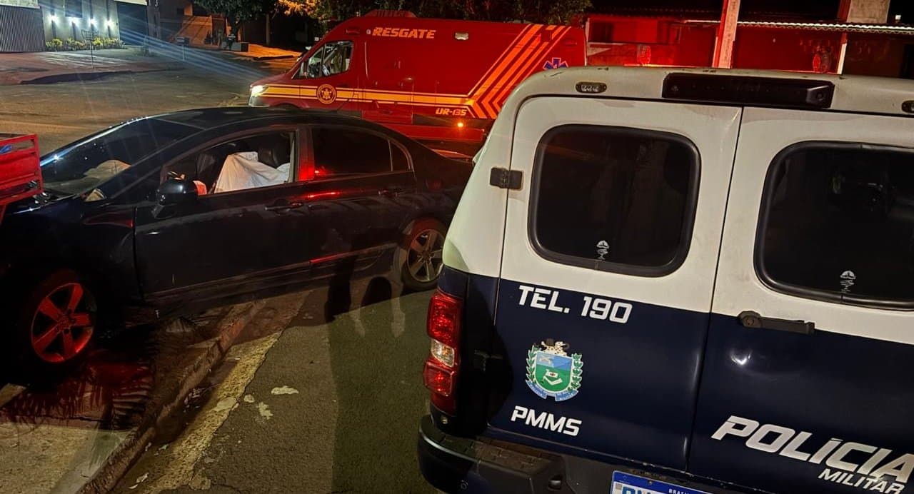 Briga em pátio de casa noturna termina com perseguição, acidente e morte em Maracaju