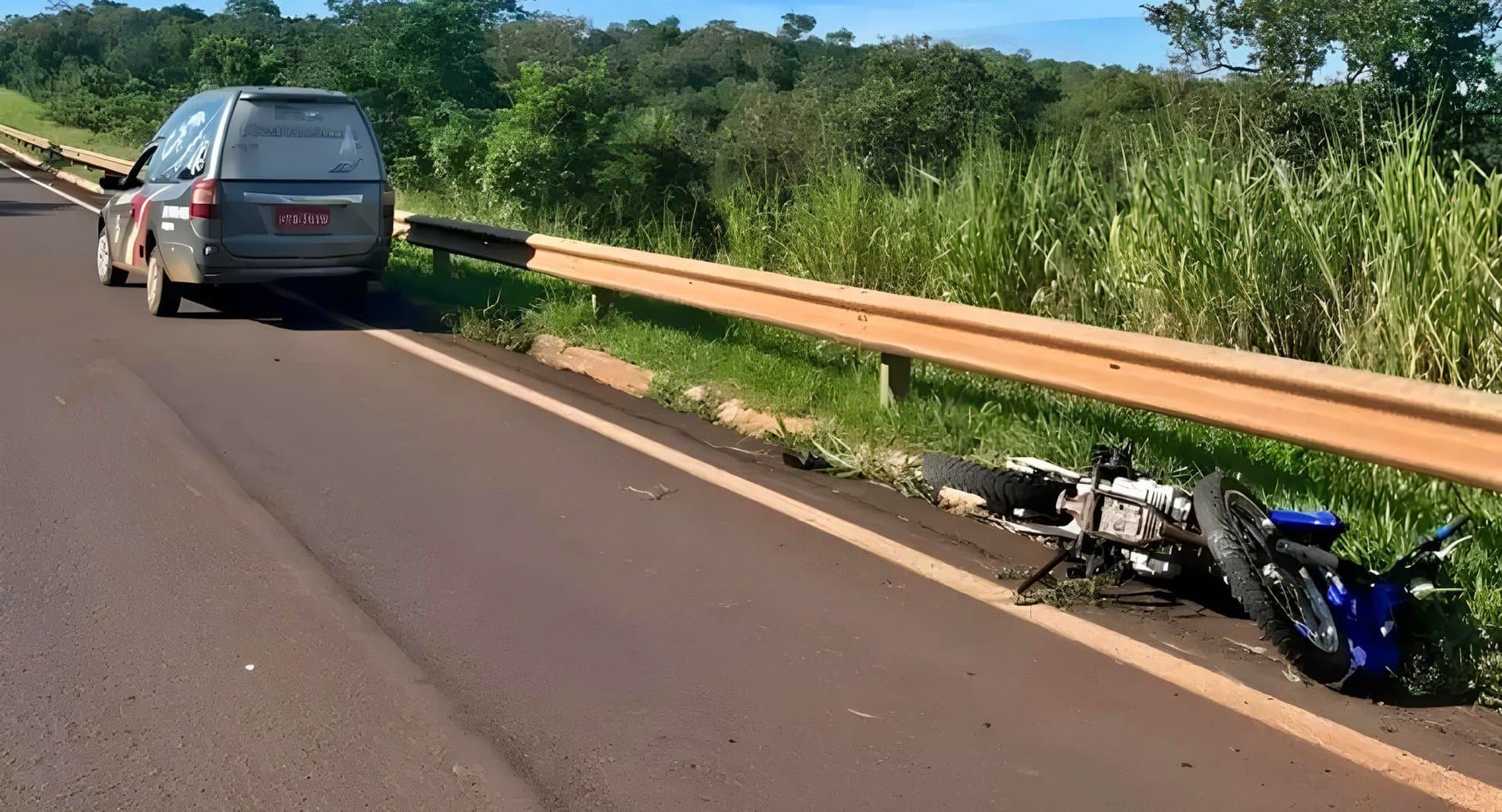 Motociclista morre em acidente na BR-060 entre Sidrolândia e Nioaque