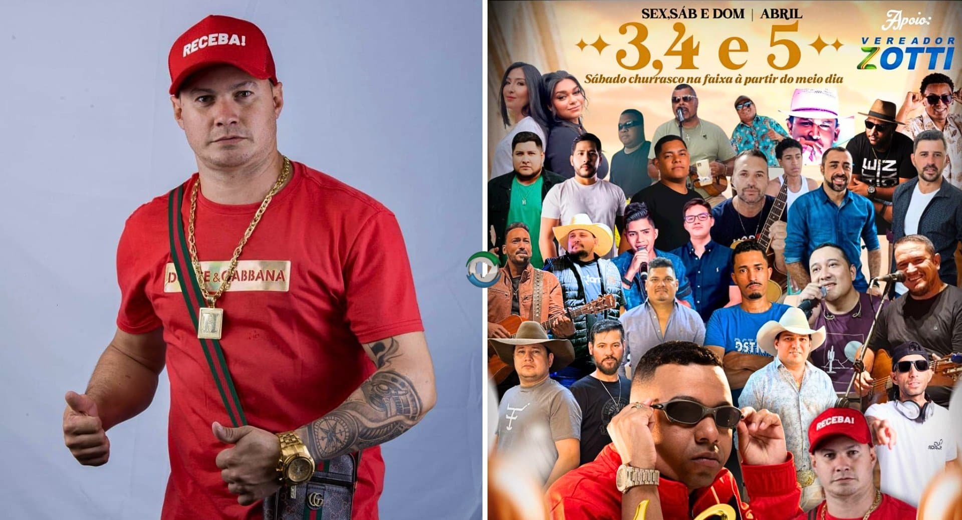 Hemerson Nava celebra aniversário neste sábado com festa gratuita e diversas atrações em Sidrolândia