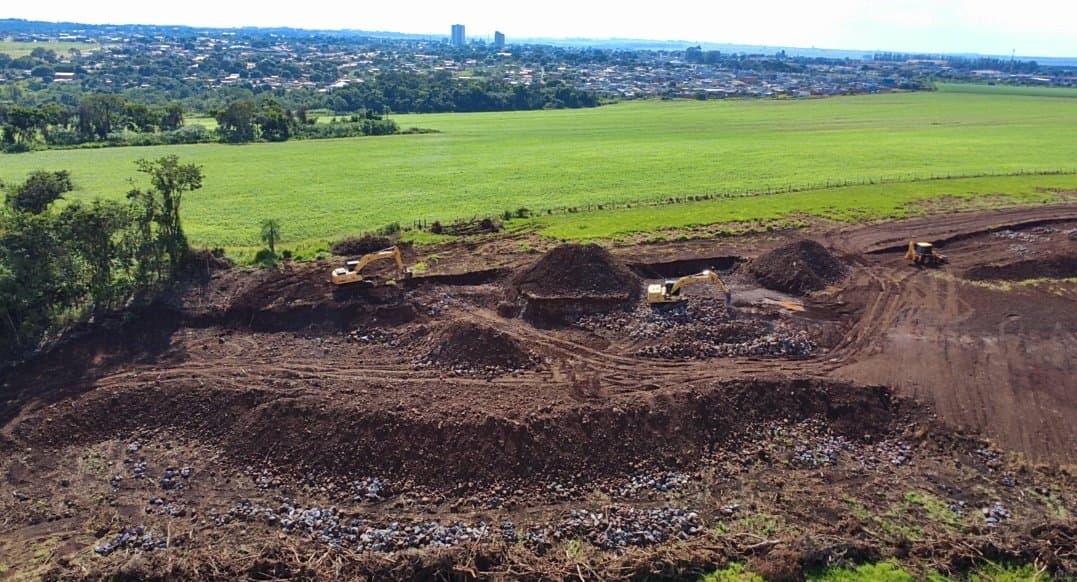 Obras do loteamento Greenville já estão em andamento com previsão de quase 2,8 mil terrenos em Sidrolândia
