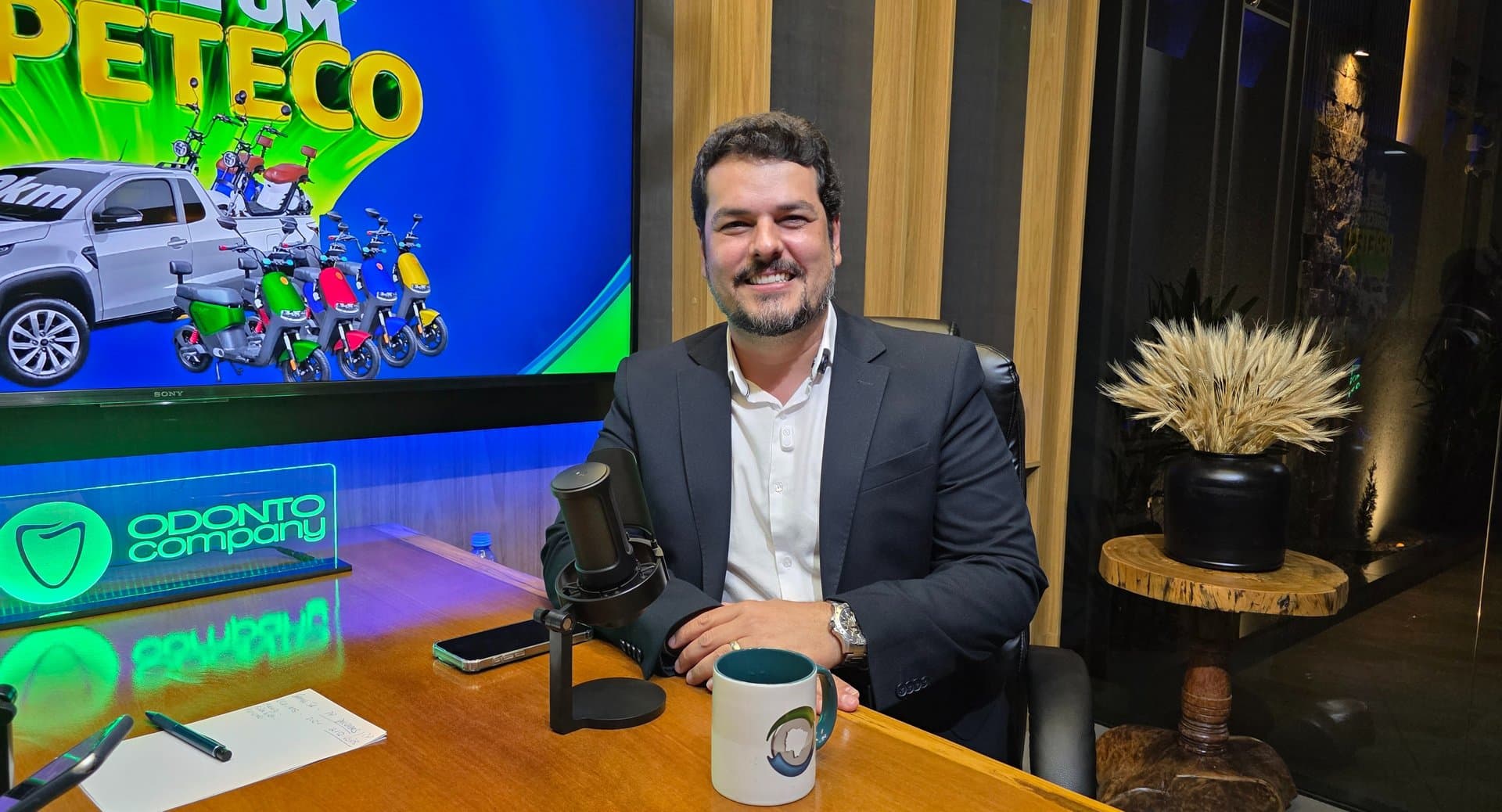 No Podcast do Noticidade, Daniel Júnior fala sobre bastidores da política e transformação da UCV-MS