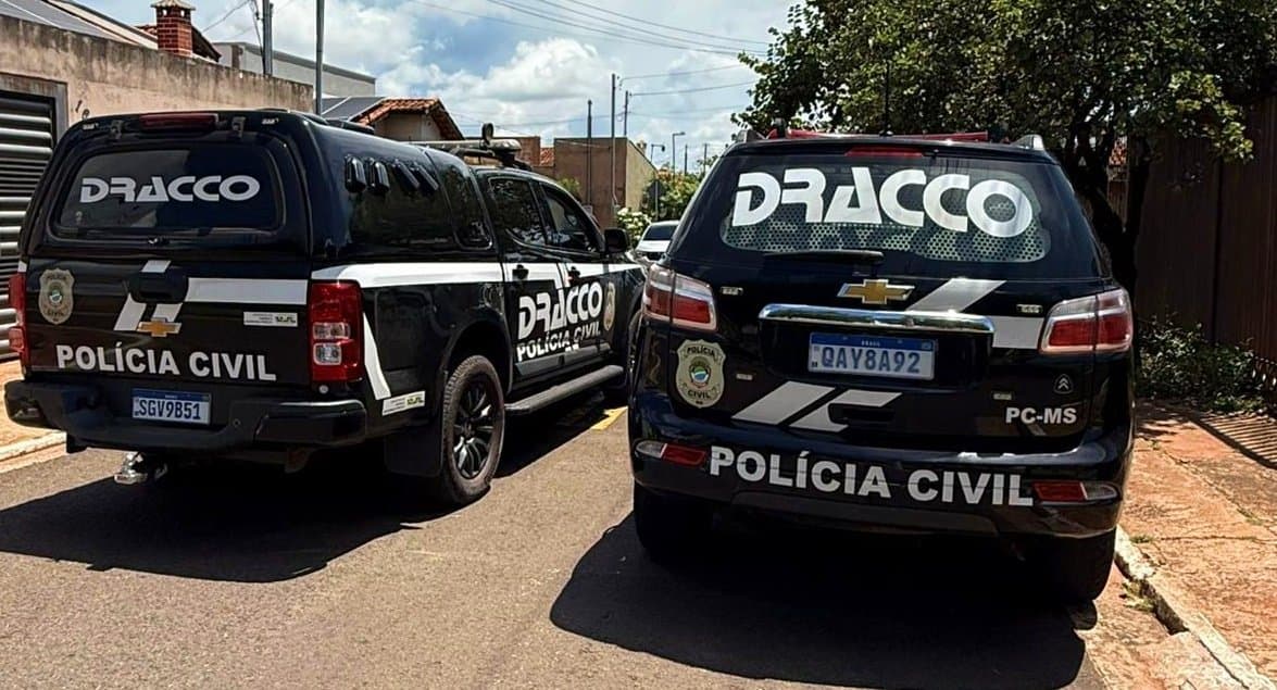 Homem condenado por homicídio é preso durante operação do DRACCO em Rio Brilhante