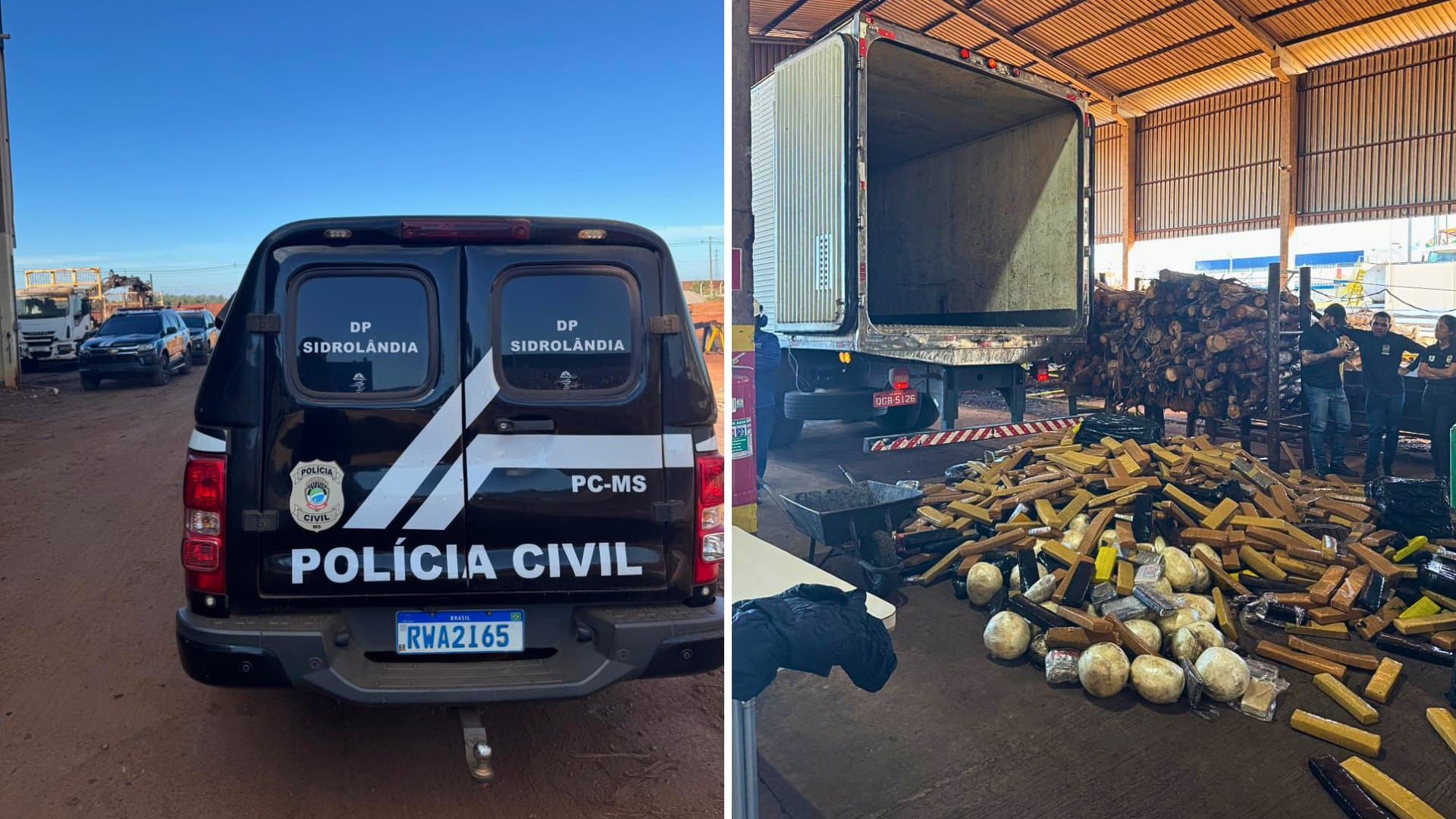 Combate ao tráfico: Polícia Civil incinera 14 toneladas de drogas em Sidrolândia