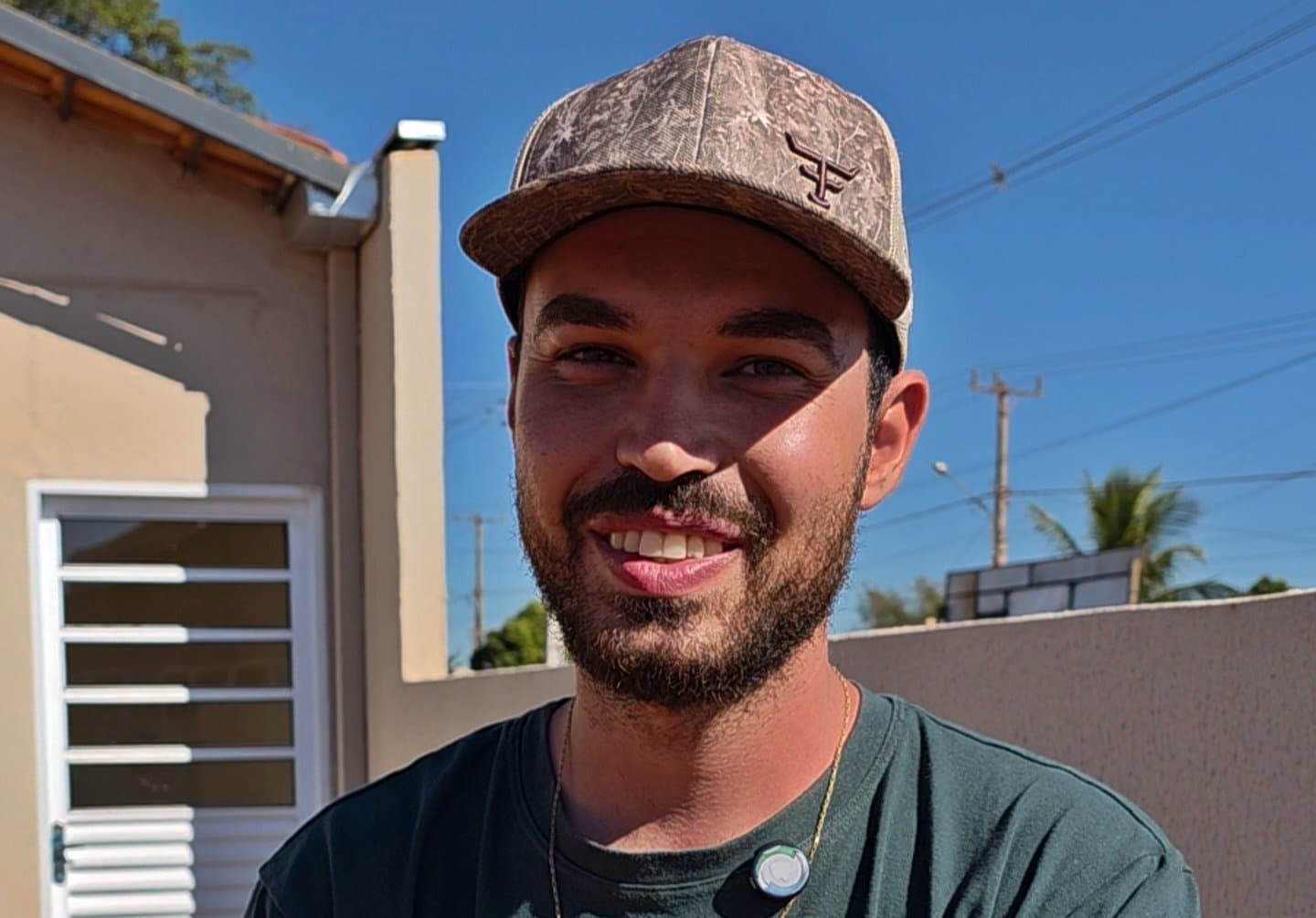José Luis, afirmou que é o primeiro imóvel próprio e comemorou a conquista.