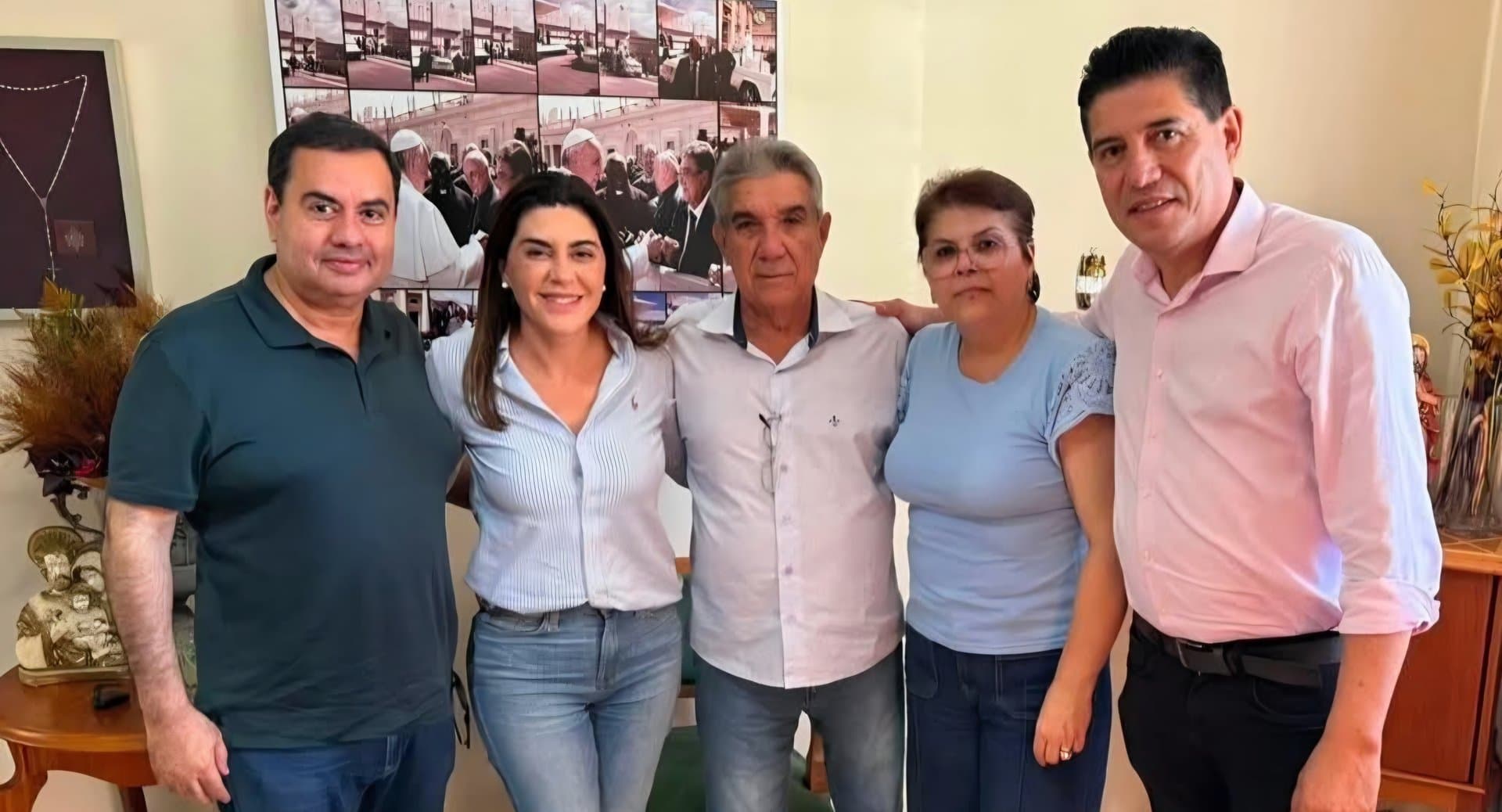 Antagônicos, ex-prefeitos de Maracaju se unem anunciando apoio a pré-candidatura de Viviane Luiza a deputada federal
