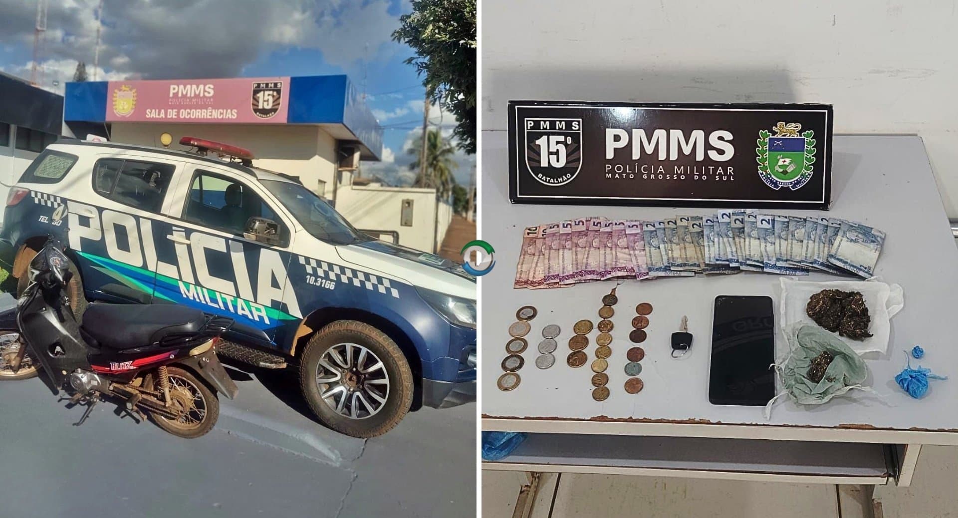 Usuária de drogas denuncia traficantes após ter motocicleta tomada por dívida em Maracaju