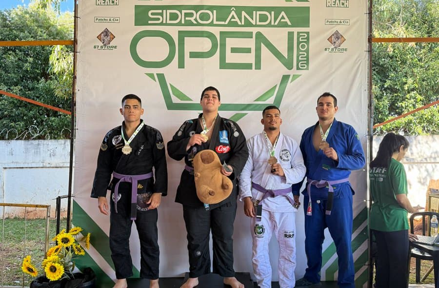 Open Sidrolândia 2026 reúne mais de 480 atletas e consagra equipe da casa com três títulos