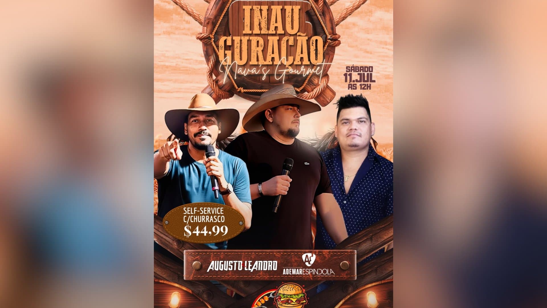 Navas Gourmet & Restaurante inaugura neste sábado com música ao vivo e self-service com churrasco por R$ 44,99 em Sidrolândia