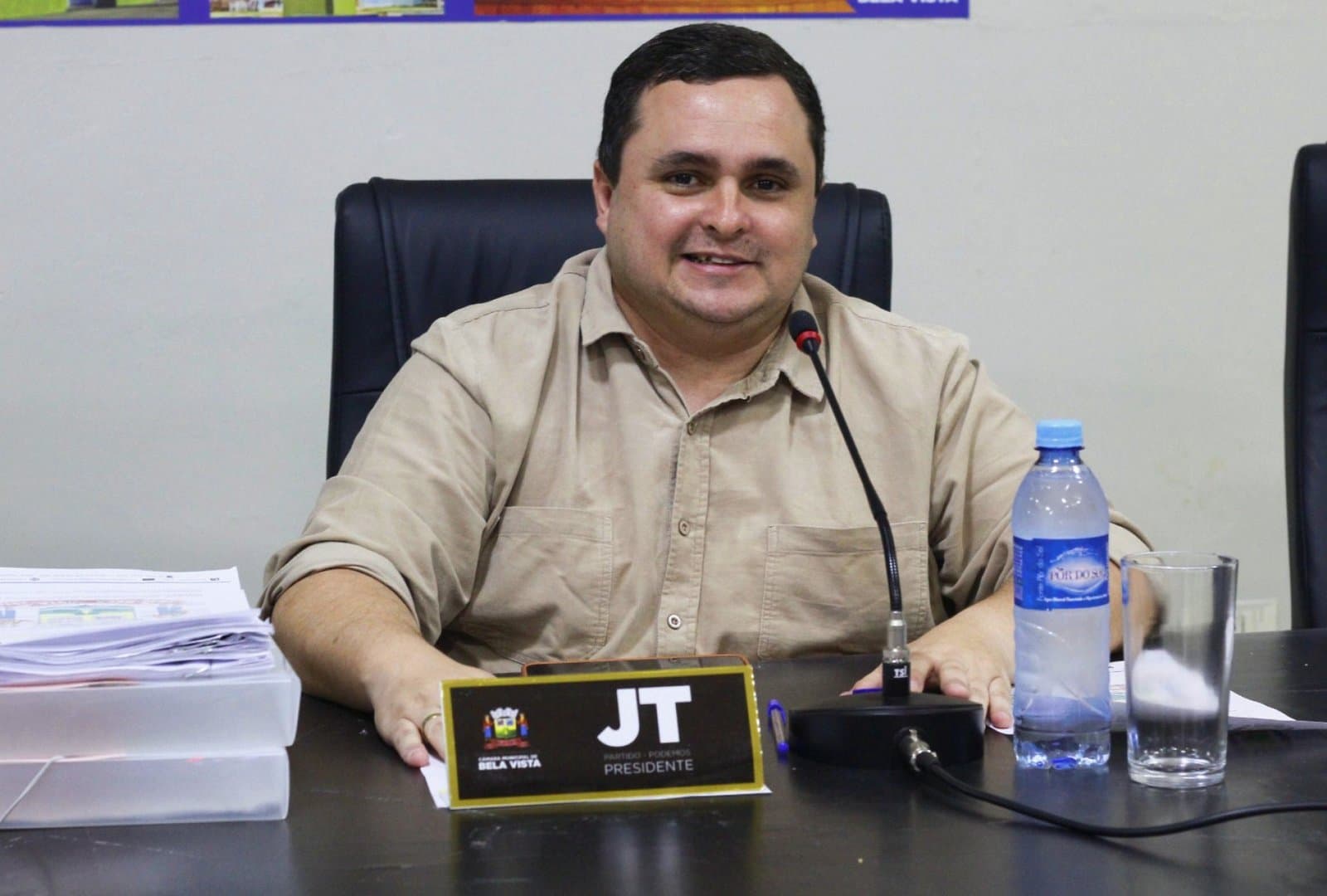 Jonathan Torres faz história e se torna o primeiro radialista e jornalista a presidir a Câmara de Bela Vista