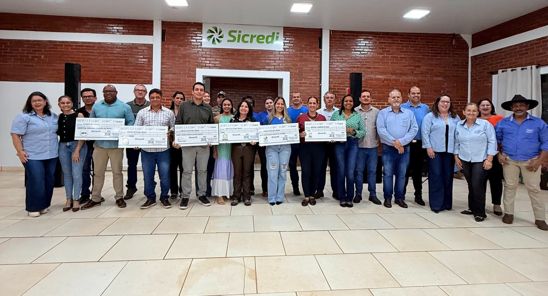 Sindicato Rural de Maracaju repassa mais de R$200 mil à entidades socioassistenciais do município