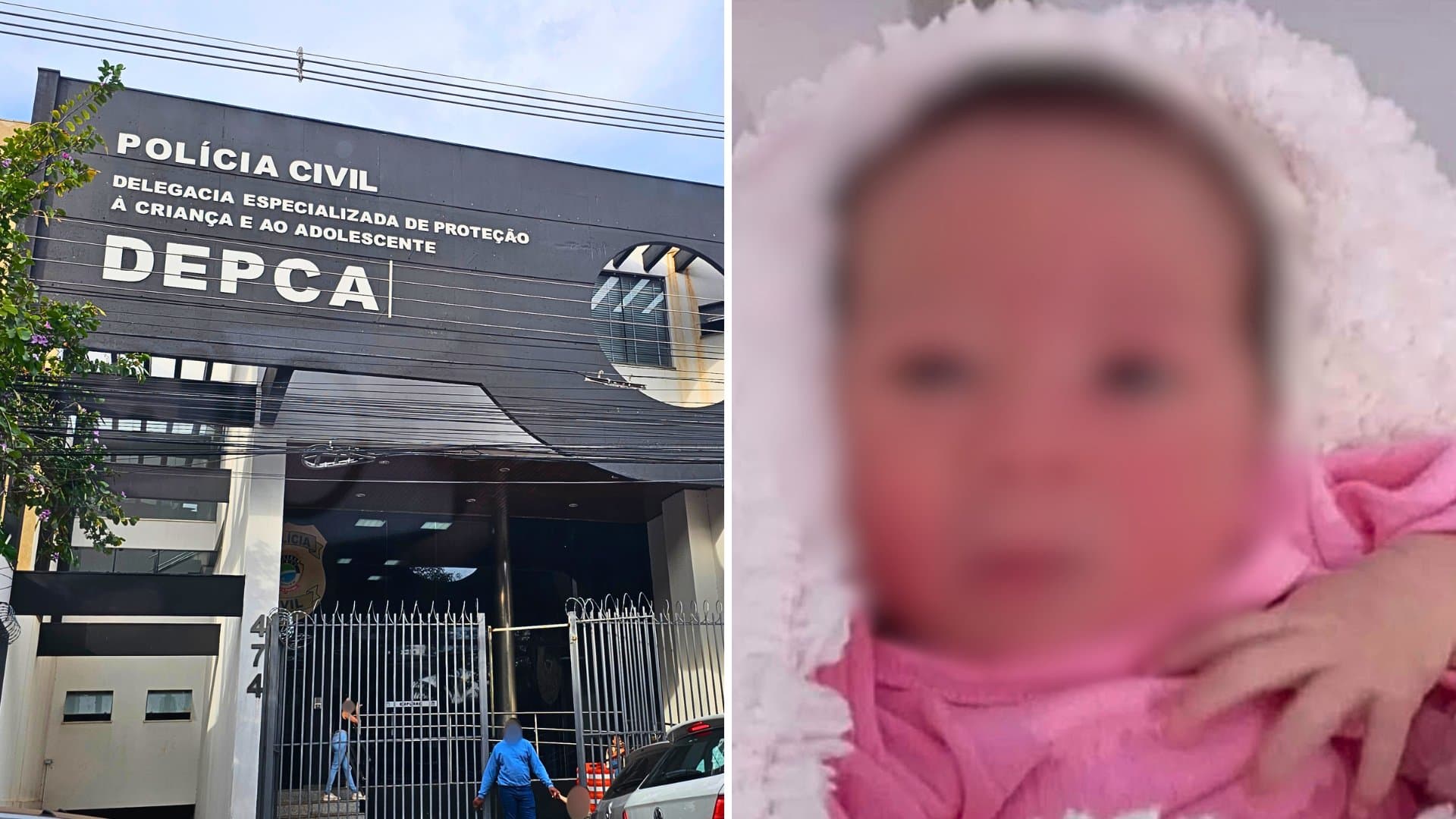 Bebê de 28 dias desaparece após mãe adolescente ser atraída para suposto ensaio fotográfico em Campo Grande