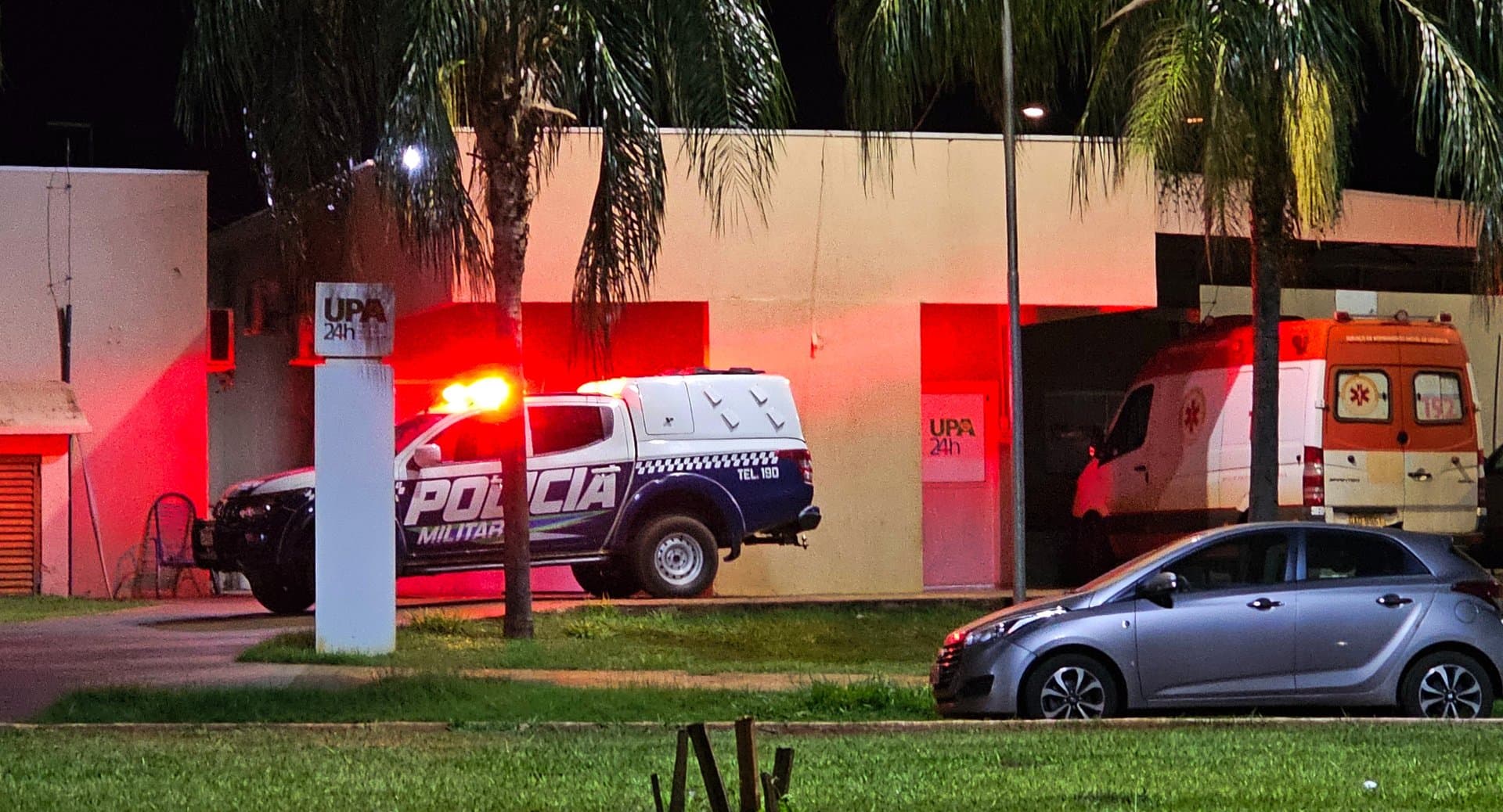 Homem dá entrada na UPA com faca cravada nas costas após confusão em bar em Sidrolândia