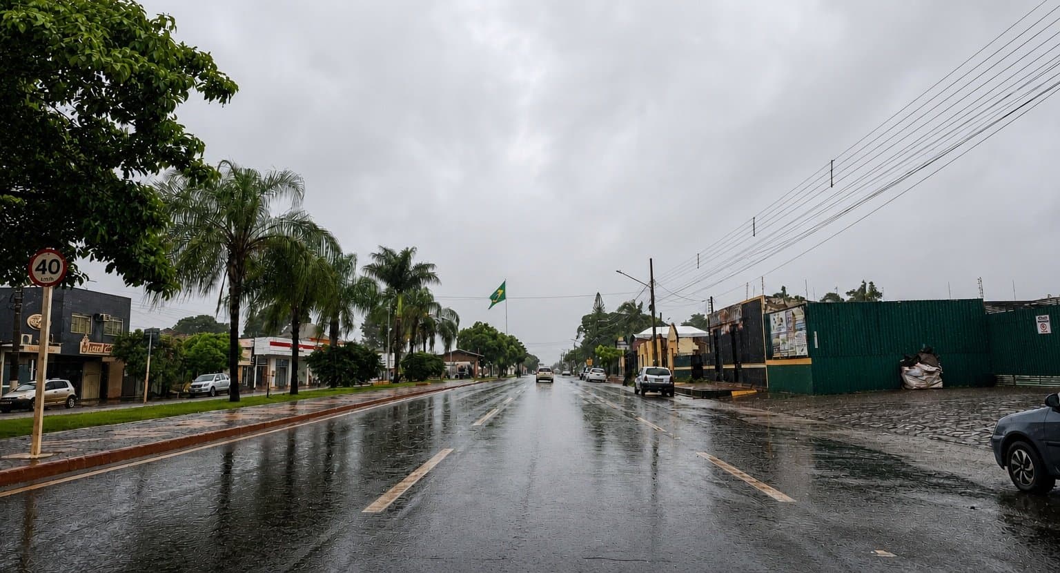 Com 70,6 mm, Sidrolândia registra maior volume de chuva entre cidades de Mato Grosso do Sul