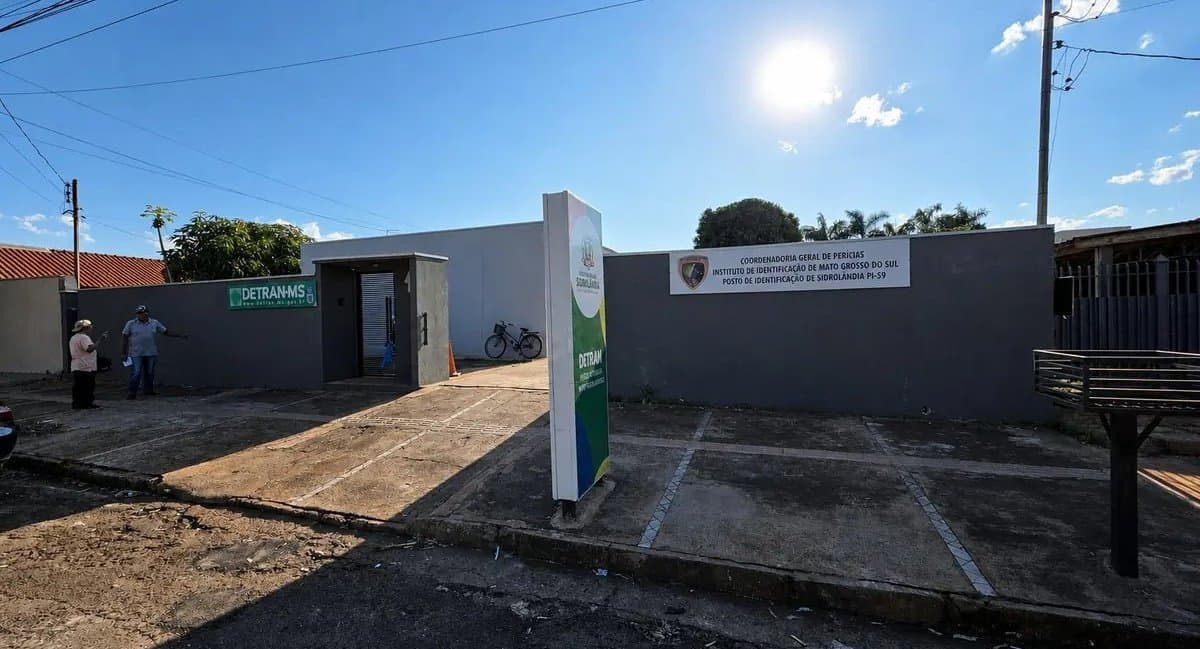 Posto de Identificação de Sidrolândia tem vagas para emissão da nova identidade