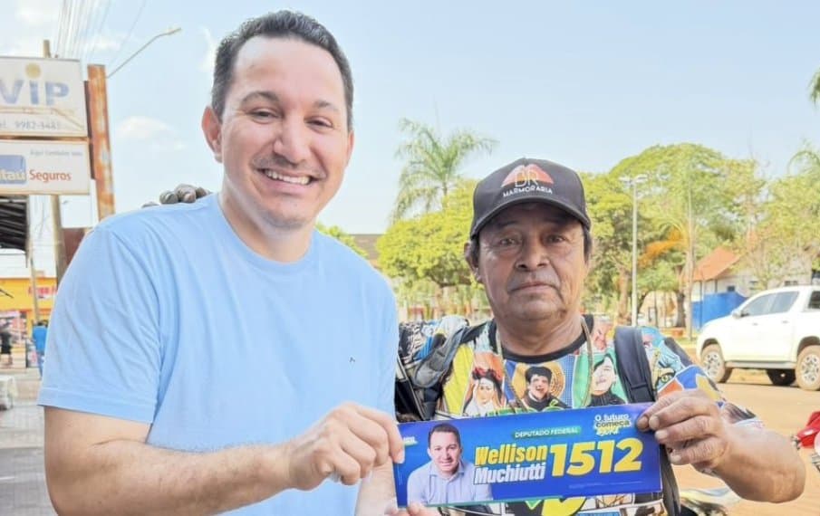 Com pé no chão e simplicidade, Wellison busca voto consciente e conta com apoio forte de Fiuza