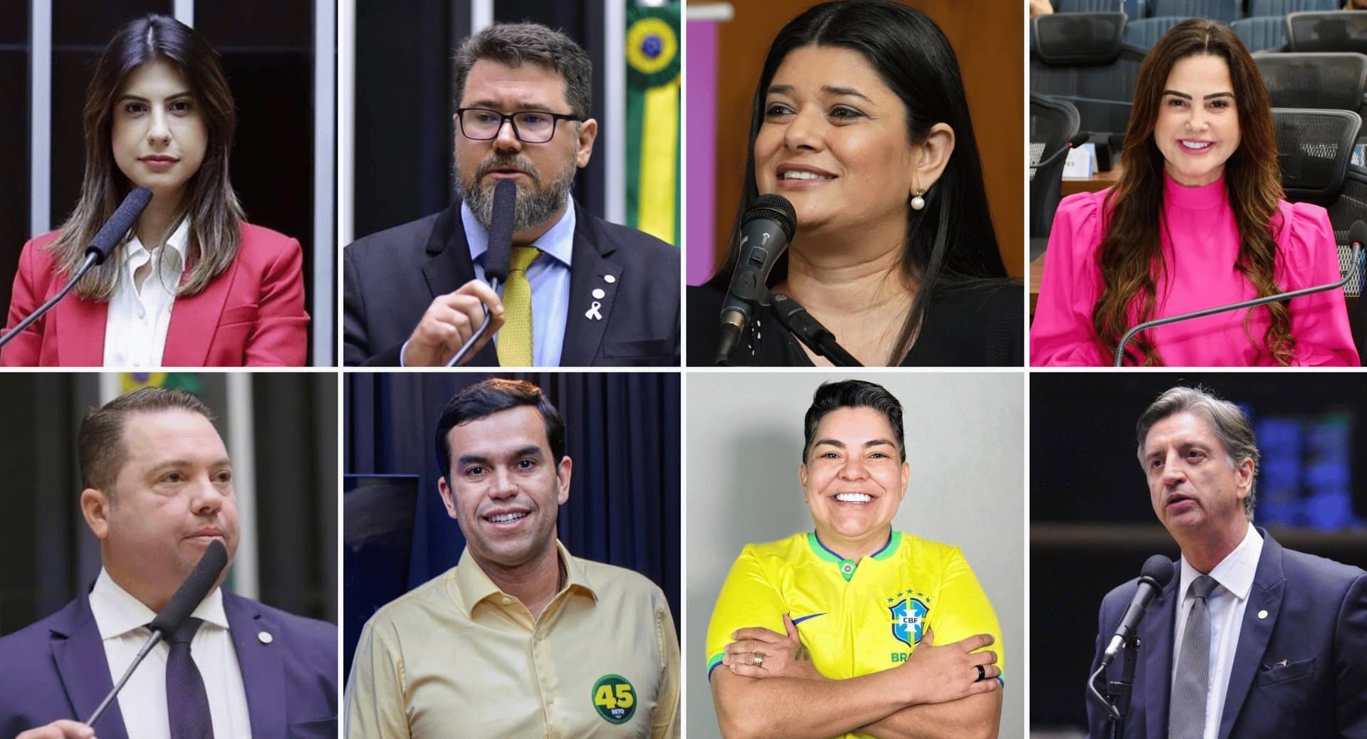 MS elege oito deputados federais nas Eleições 2026; veja quem são
