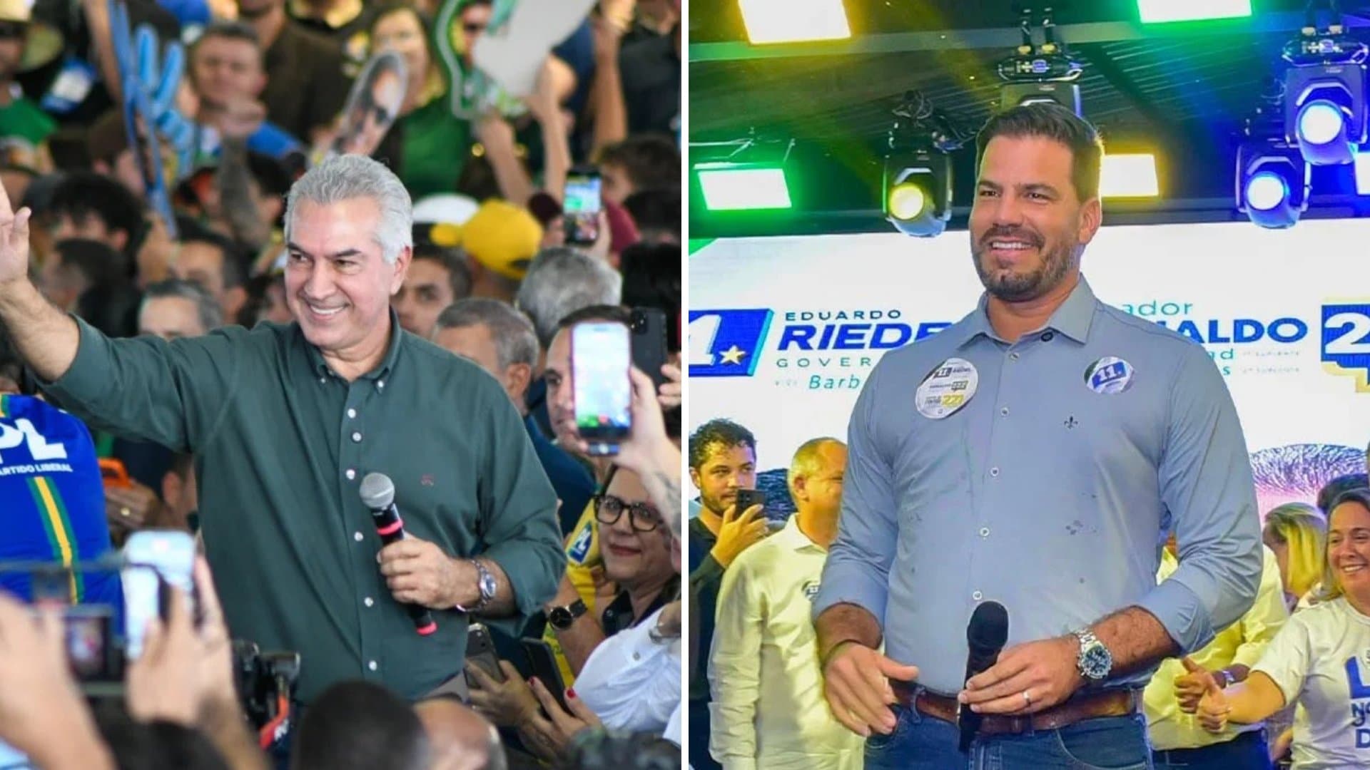 Reinaldo Azambuja e Capitão Contar são eleitos senadores por Mato Grosso do Sul