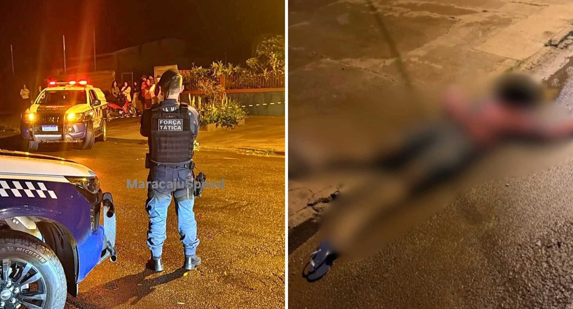 Homem de 25 anos é morto a tiros em frente à própria casa em Maracaju