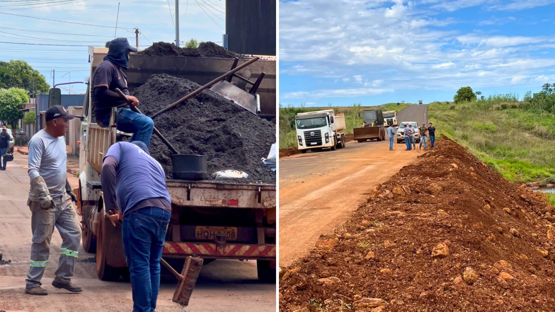 Secretaria de Infraestrutura inicia Operação Pós-Chuva em áreas urbana e rural de Sidrolândia