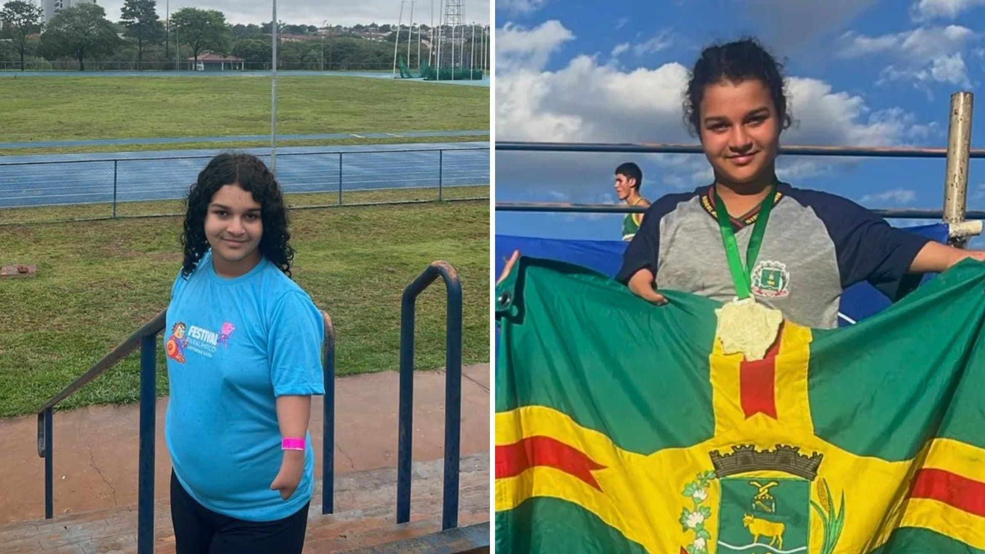 Atleta de Sidrolândia é convocada para disputar as Paralimpíadas Escolares em São Paulo