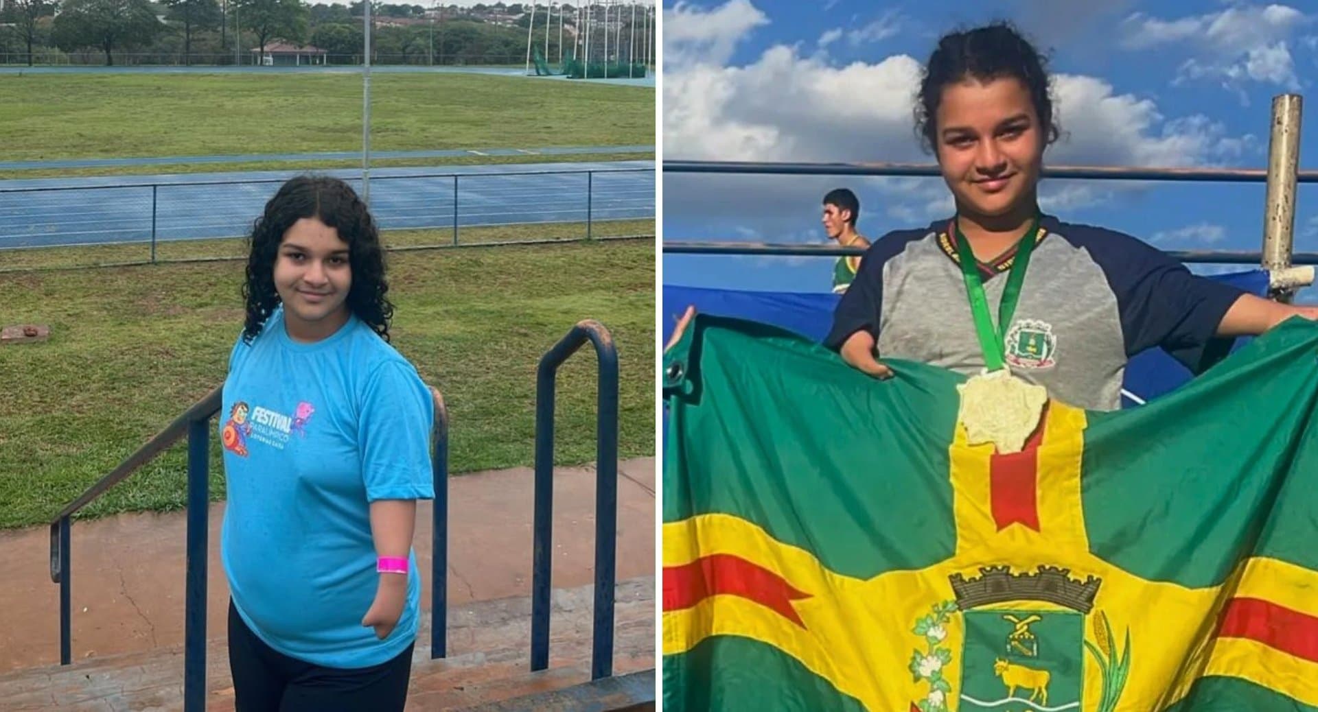 Atleta de Sidrolândia é convocada para disputar as Paralimpíadas Escolares em São Paulo