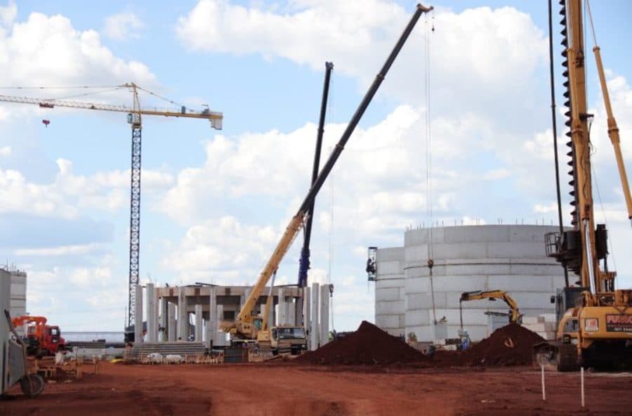 Obras avançam na Inpasa e planta de etanol deve começar a operar até o final de 2024