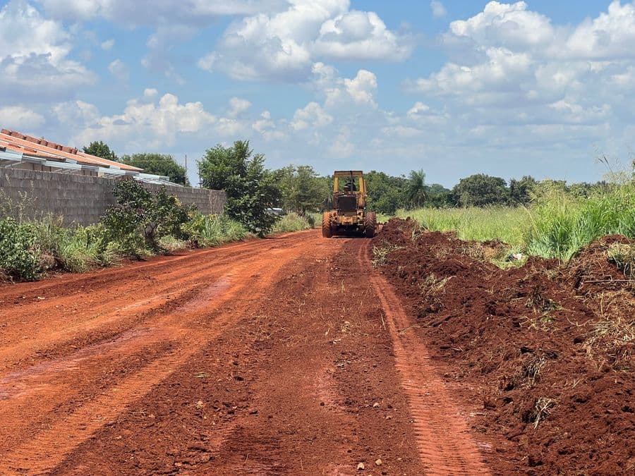 Região do Bairro Diva Nantes recebe melhorias pela Secretaria Municipal de Infraestrutura