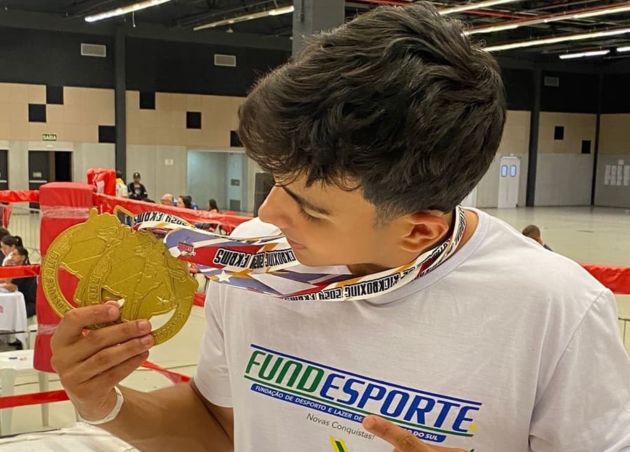 Atual Campeão brasileiro, atleta de Sidrolândia é mais uma vez campeão estadual e segue invicto na competição há 4 anos