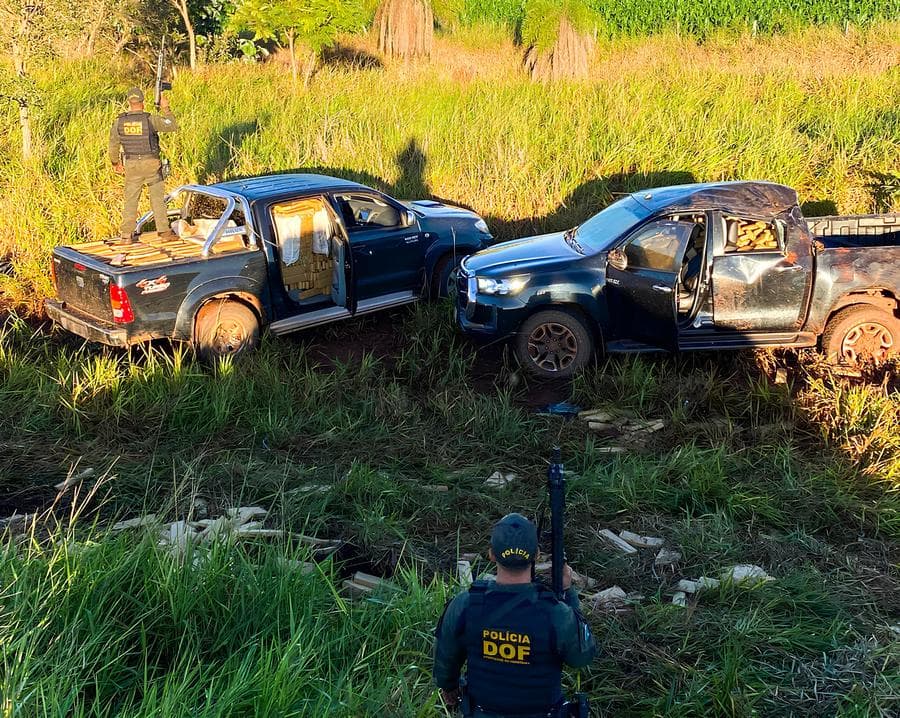 Carga de maconha avaliada em mais de R$ 5 milhões é apreendida pelo DOF em Maracaju