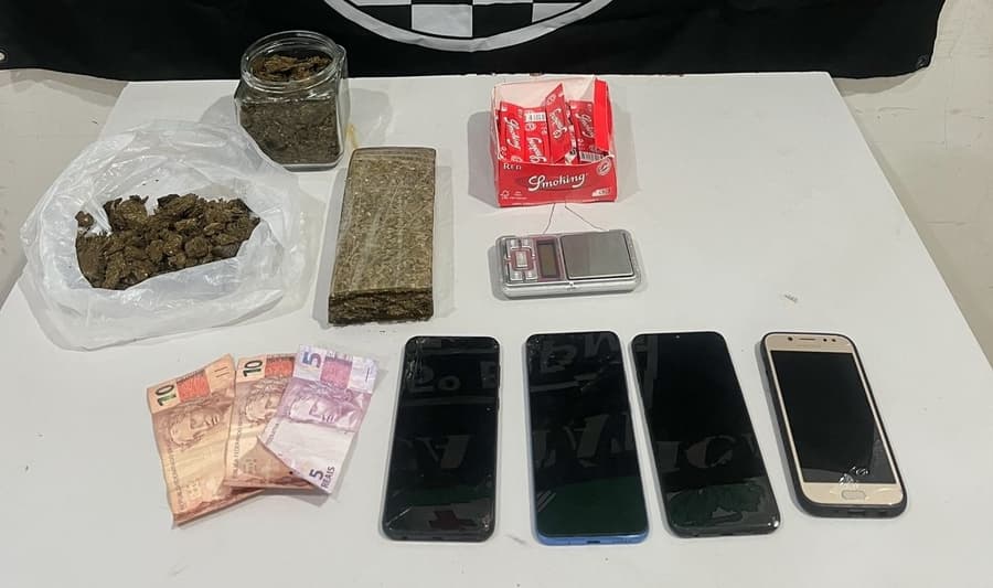 Força Tática fecha “boca de fumo” e prende traficante de 25 anos em Maracaju