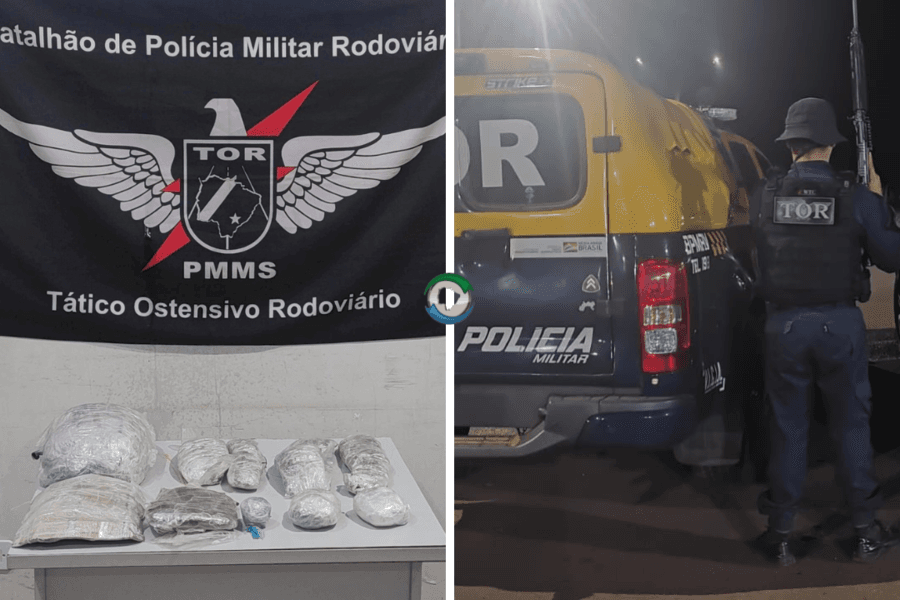 Traficante de 36 anos é presa transportando drogas presas no próprio corpo em Maracaju