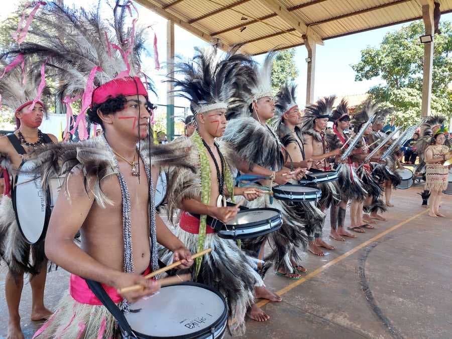 1° Encontro de Bandas e Fanfarras Indígenas de MS foi sucesso e reuniu mais de 3 mil pessoas