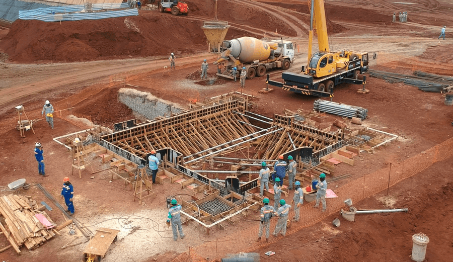 Com 48% da obra concluída, unidade da Inpasa em Sidrolândia deve entrar em funcionamento em agosto