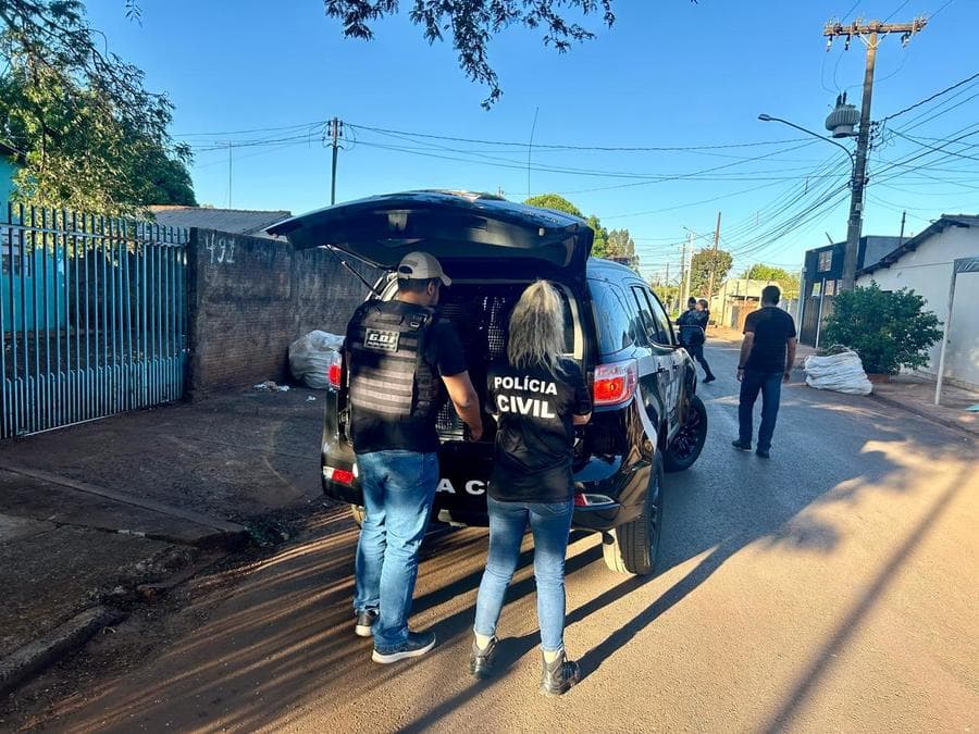 Polícia Civil de Sidrolândia recaptura evadido do sistema prisional por tráfico de drogas