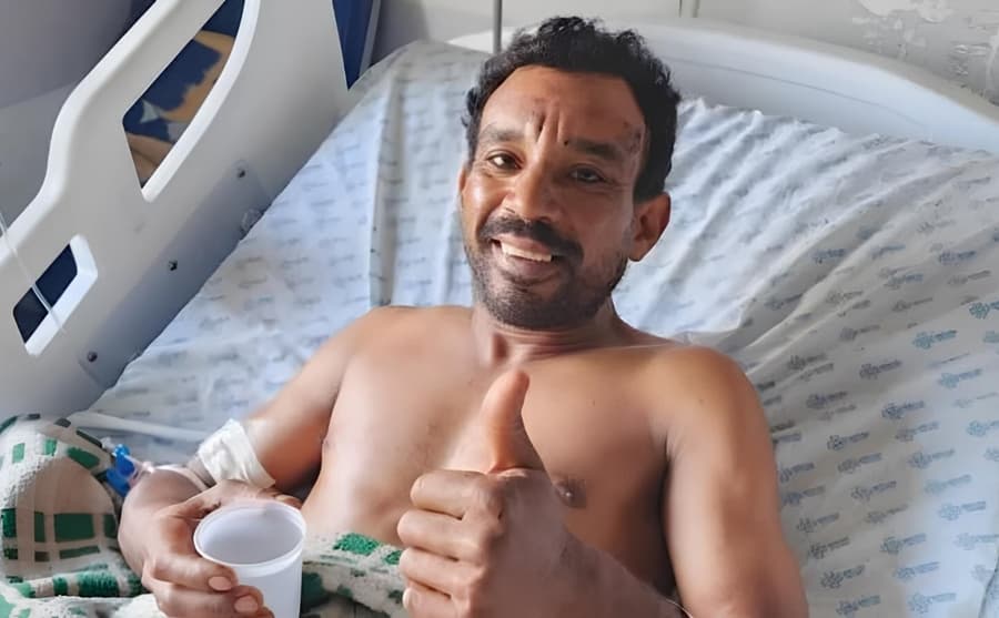 Após sofrer acidente na Serra da Urca, homem cria vaquinha online para custear gastos