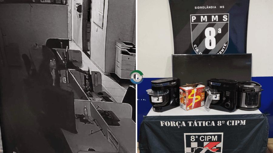 Força Tática recupera itens furtados do SENAI e Cargil e prende dois homens em flagrante por receptação