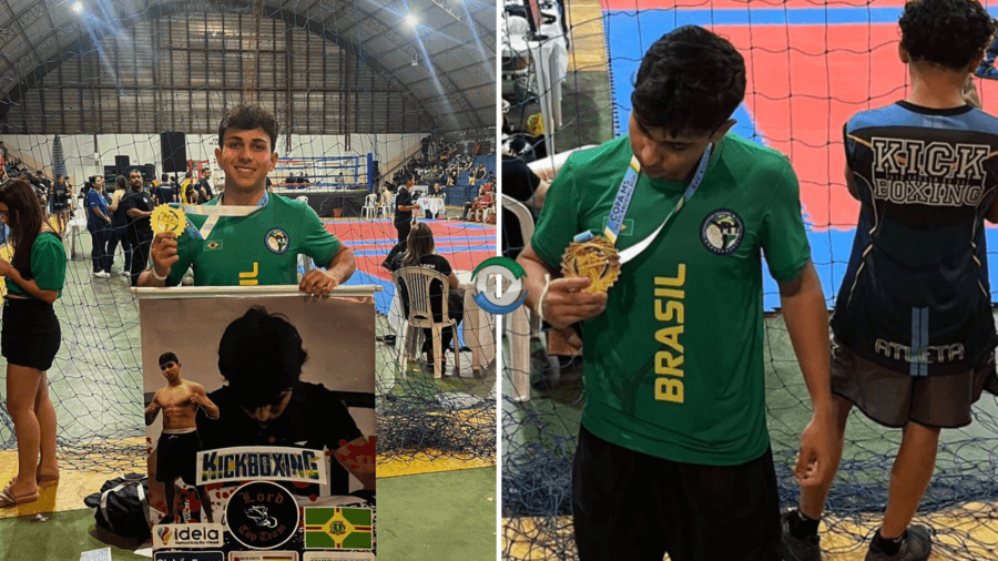 Atleta sidrolandense se torna campeão pela 8ª vez consecutiva da Copa MS de Kickboxing