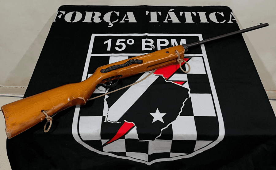 Em Maracaju, homem de 44 anos é preso transportando arma de fogo em ônibus