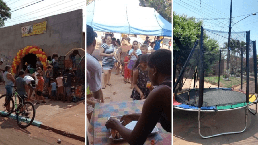 Moradores se reúnem para realizar 6° Festa do Dia das Crianças no Bairro Santa Marta