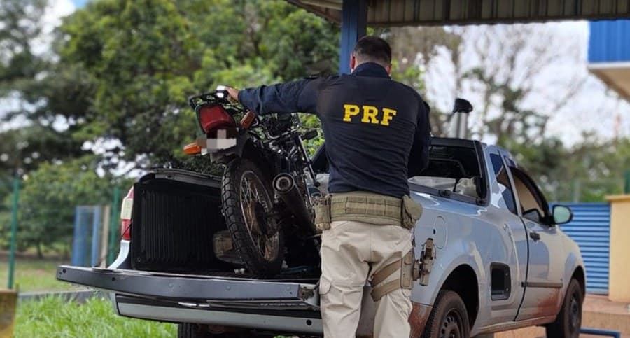 Polícia Rodoviária Federal recupera dois veículos roubados em Sidrolândia
