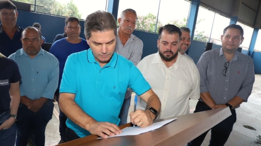 Em parceria com o Governo, Prefeitura de Maracaju autoriza o início das obras da Praça de Vista Alegre
