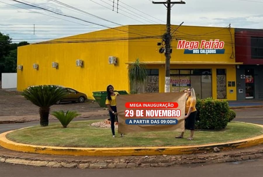Inauguração do Mega Feirão dos Calçados será nesta sexta-feira em Maracaju