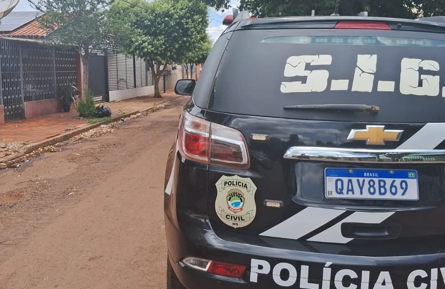 Em Sidrolândia, homem com tornozeleira eletrônica é preso pela Polícia Civil por descumprimento de medidas protetivas e ameaça à família